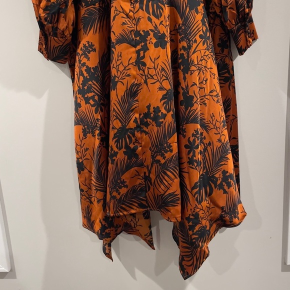 Target Future Collective Kahlana Women's Long Sleeve Mock Neck A-Line Dress, 4X - Picture 14 of 16